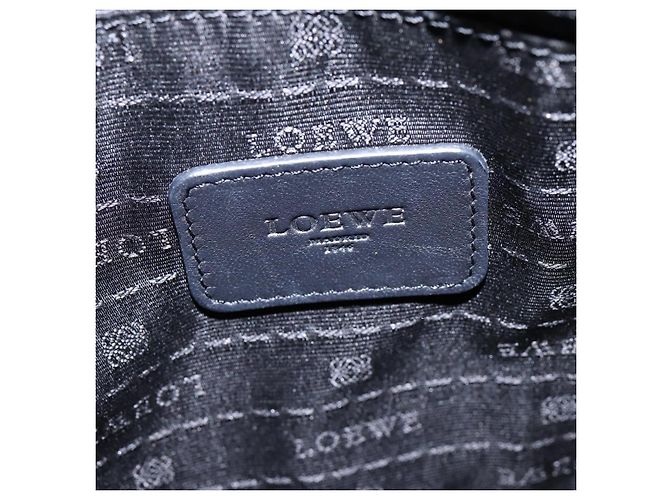 Borsa a Spalla Anagramma LOEWE in Pelle Dorata Auth bs29427 D'oro - vista 17