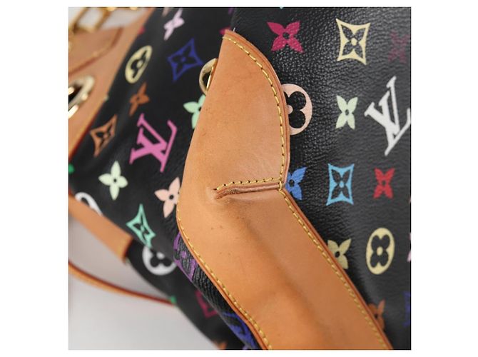 LOUIS VUITTON Monogram Multicolor Ursula Tote Bag Schwarz M40124 LV Auth 138074V - Ansicht 17