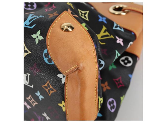 LOUIS VUITTON Monogram Multicolor Ursula Tote Bag Schwarz M40124 LV Auth 138074V - Ansicht 18