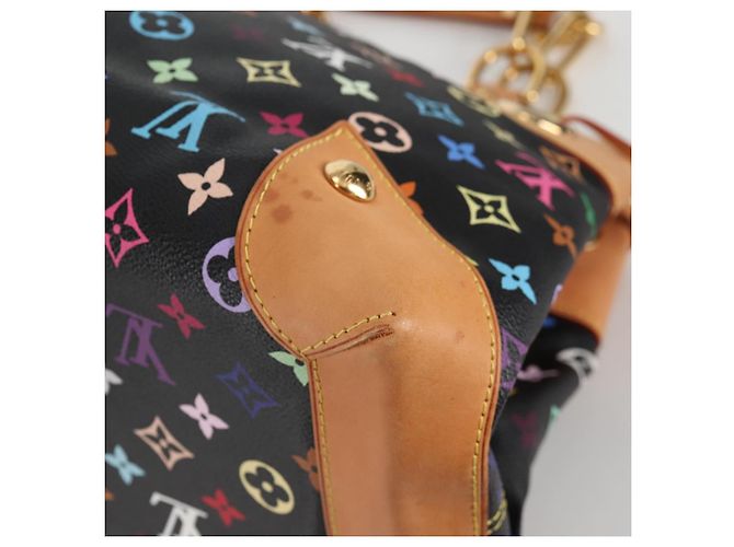 LOUIS VUITTON Monogram Multicolor Ursula Tote Bag Schwarz M40124 LV Auth 138074V - Ansicht 20