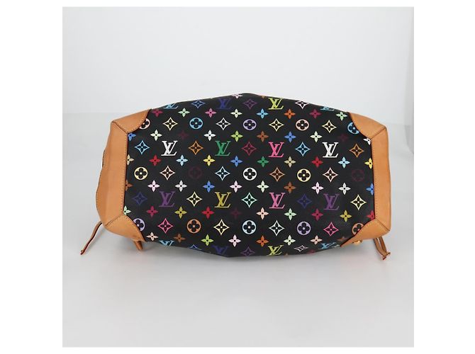 LOUIS VUITTON Monogram Multicolor Ursula Tote Bag Schwarz M40124 LV Auth 138074V - Ansicht 5