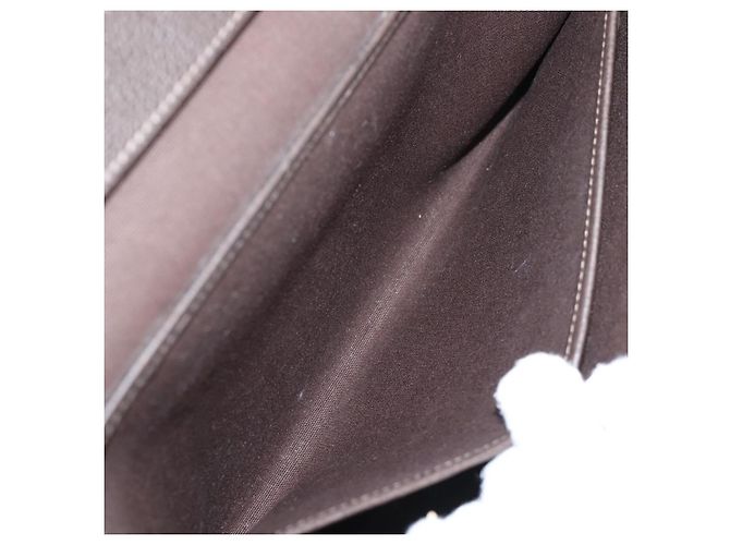 Hermès HERMES Colorado GM Borsa a Spalla Pelle Marrone Argento Auth 135288M - vista 27