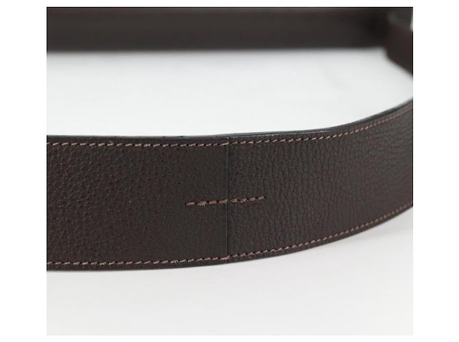 Hermès HERMES Colorado GM Borsa a Spalla Pelle Marrone Argento Auth 135288M - vista 9
