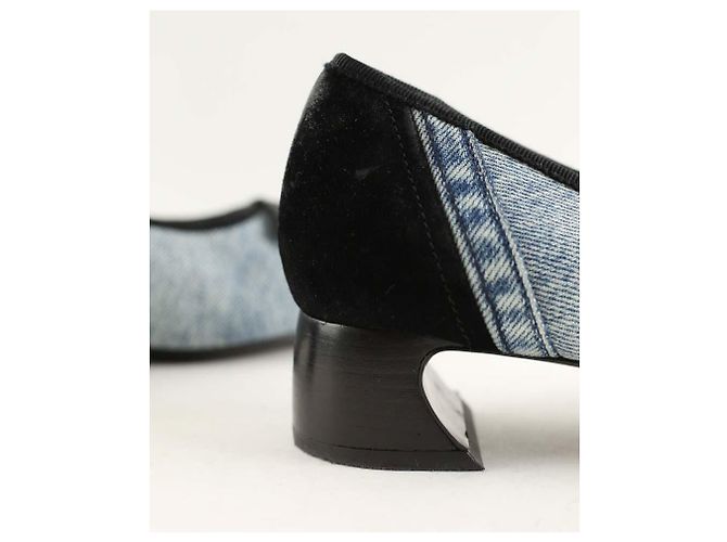 3.1 Phillip Lim Blaue Ballerinas - Ansicht 3
