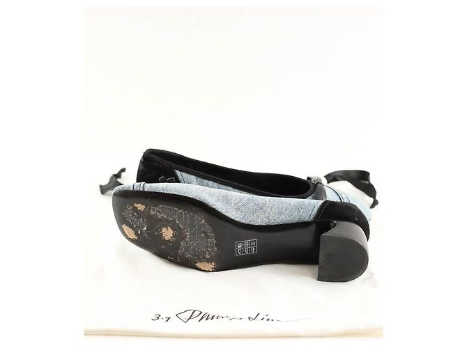 3.1 Phillip Lim Blaue Ballerinas - Ansicht 6
