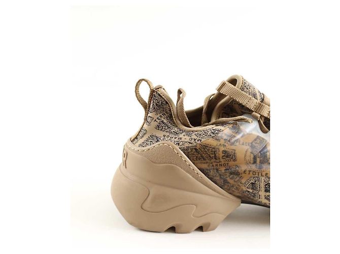 Dior Braune Leder-Sneaker - Ansicht 3