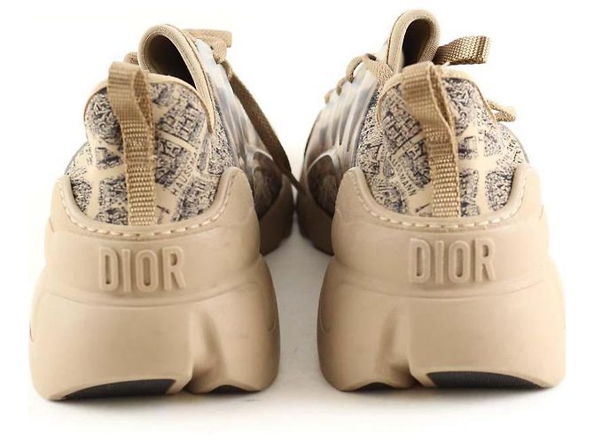 Dior Braune Leder-Sneaker - Ansicht 5