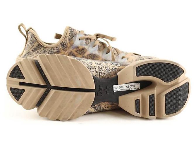 Dior Braune Leder-Sneaker - Ansicht 6