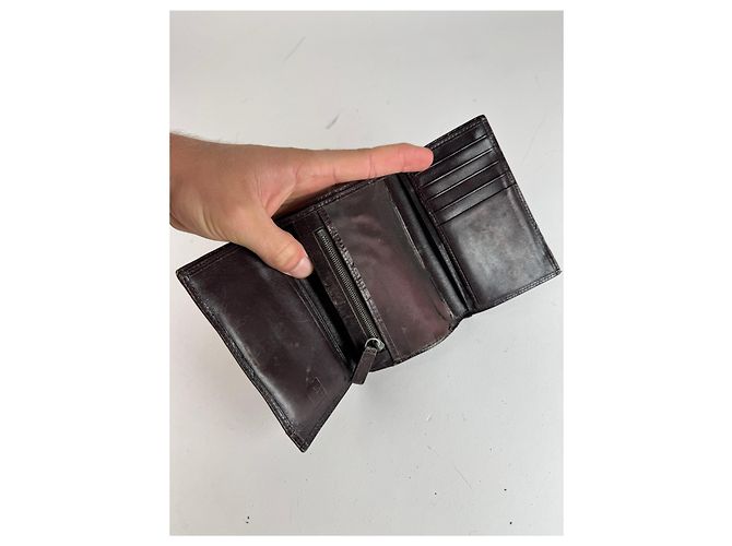 Cartera Vintage Fendi Monograma FF Marrón Castaño - vista 5