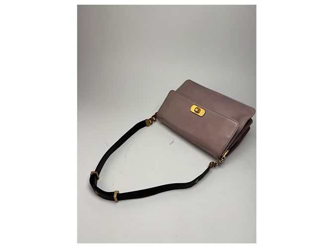 Vintage Marni Leder Tasche lila - Ansicht 10