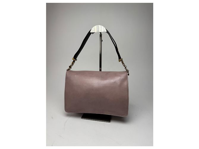 Vintage Marni Leder Tasche lila - Ansicht 2