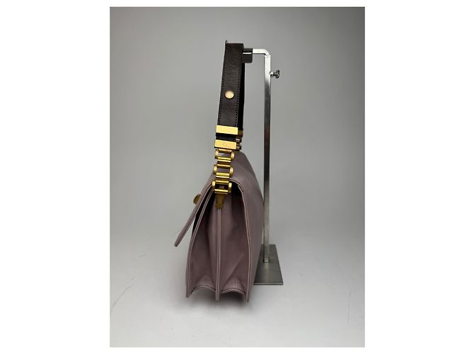 Vintage Marni Leder Tasche lila - Ansicht 9