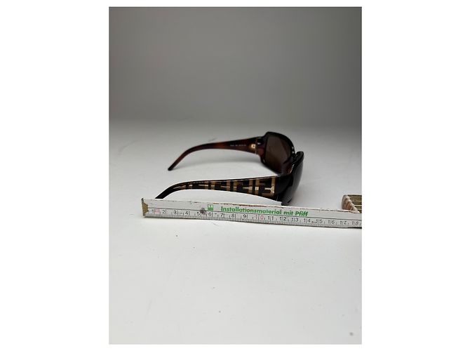 Occhiali da sole vintage Fendi FF Monogram marroni Marrone - vista 12