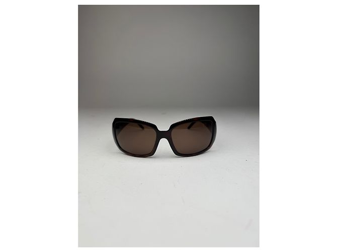 Occhiali da sole vintage Fendi FF Monogram marroni Marrone - vista 5