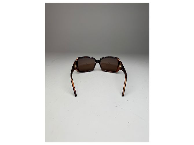 Occhiali da sole vintage Fendi FF Monogram marroni Marrone - vista 9