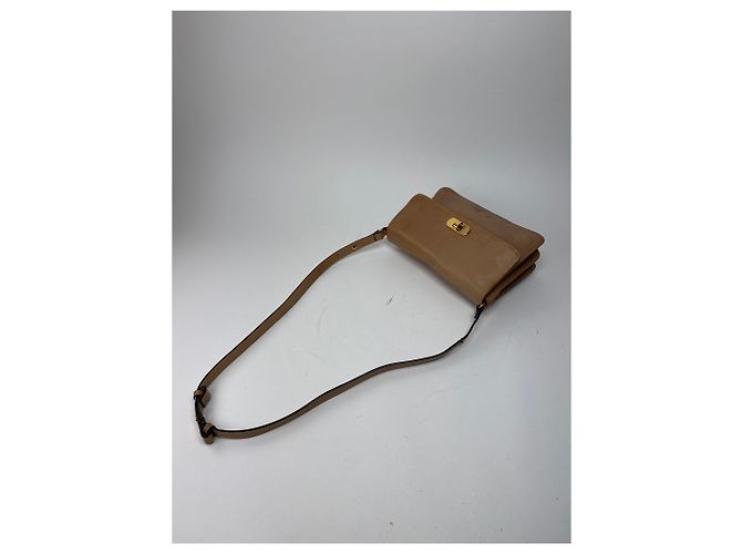 Vintage Marni 2Way Leder Tasche Camel Kamel - Ansicht 10