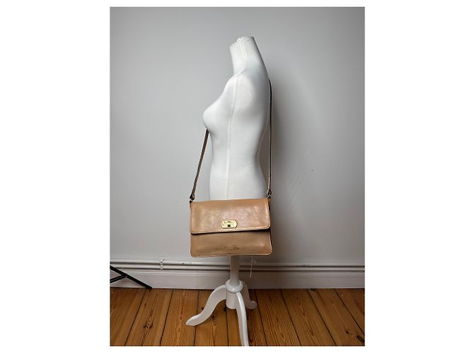 Vintage Marni 2Way Leder Tasche Camel Kamel - Ansicht 14