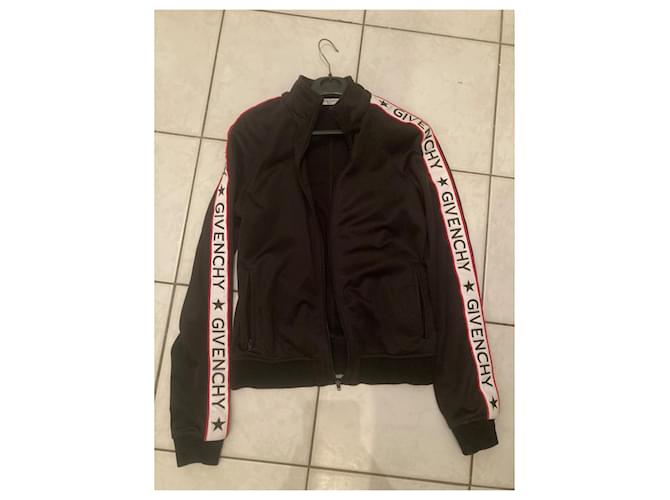 Giacca con Zip Stampata Givenchy Nero - vista 2