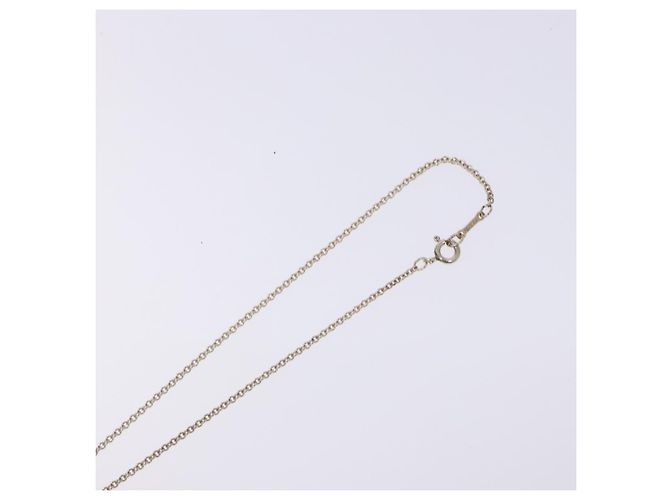 Pendente Open Heart di Elsa Peretti di Tiffany & Co. in Argento Sterling 16mm - vista 7