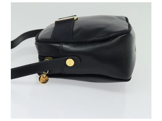 Borsa a Spalla Vala in Pelle Salvatore Ferragamo Blu navy - vista 3