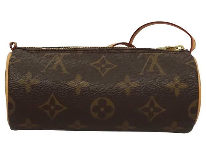 Pochette Papillon Monogram in Tela Mini Louis Vuitton Marrone - vista 2