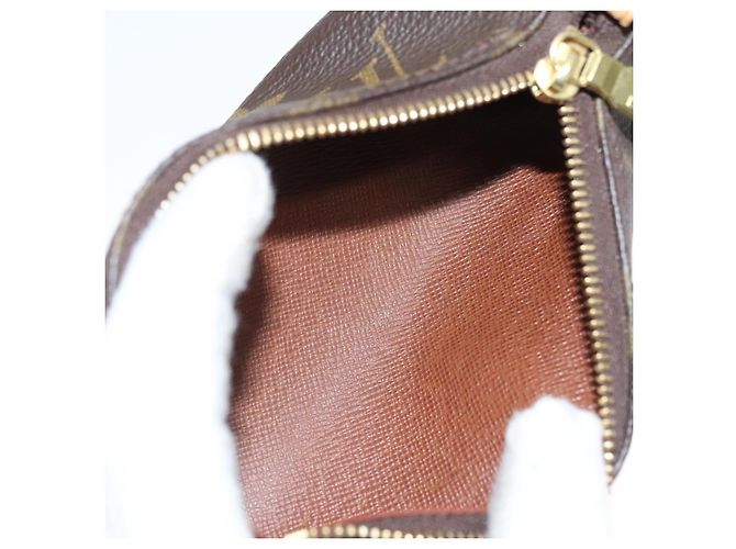 Pochette Papillon Monogram in Tela Mini Louis Vuitton Marrone - vista 5