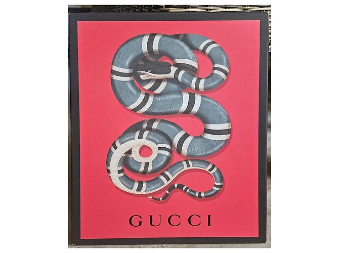 Pochette Gucci Ghost in pelle nera Nero - vista 10