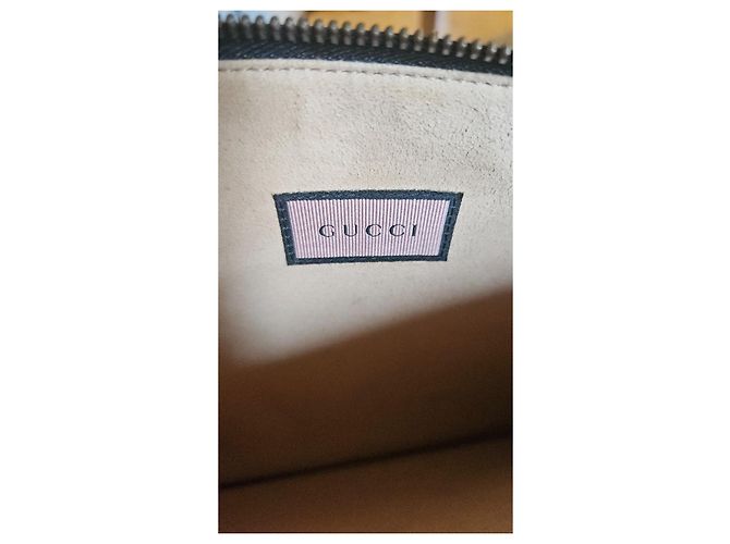 Pochette Gucci Ghost in pelle nera Nero - vista 6