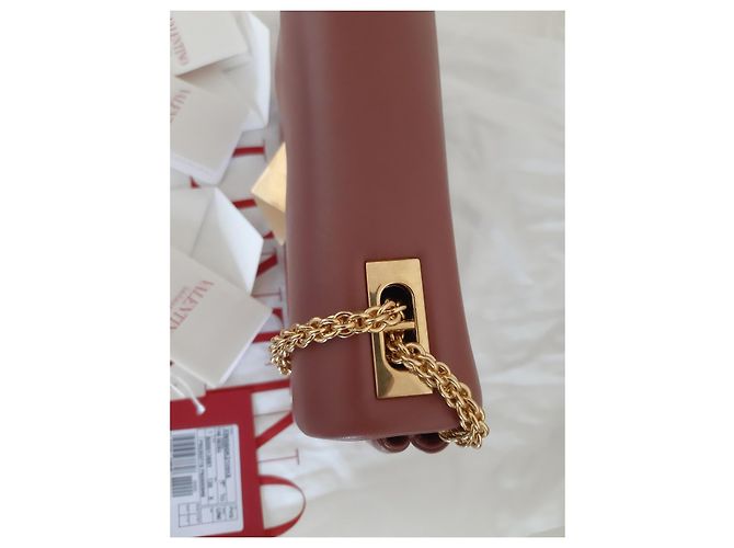 One Stud Tasche von Valentino Garavani Cognac - Ansicht 11