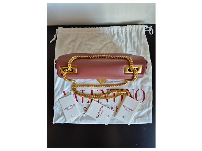 One Stud Tasche von Valentino Garavani Cognac - Ansicht 6