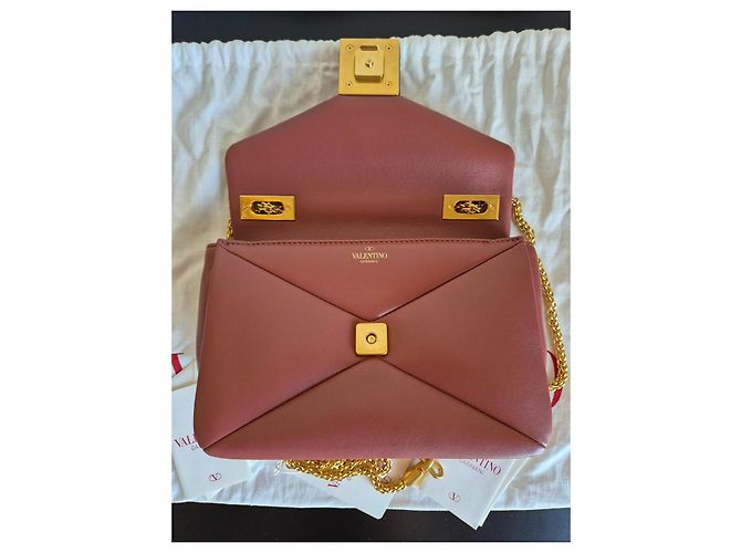 One Stud Tasche von Valentino Garavani Cognac - Ansicht 7