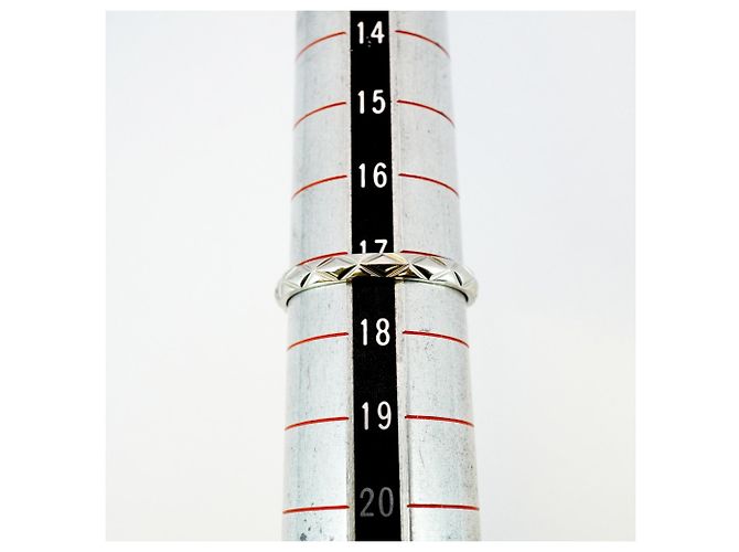 Chanel Matelasse Platinum Ring - view 8