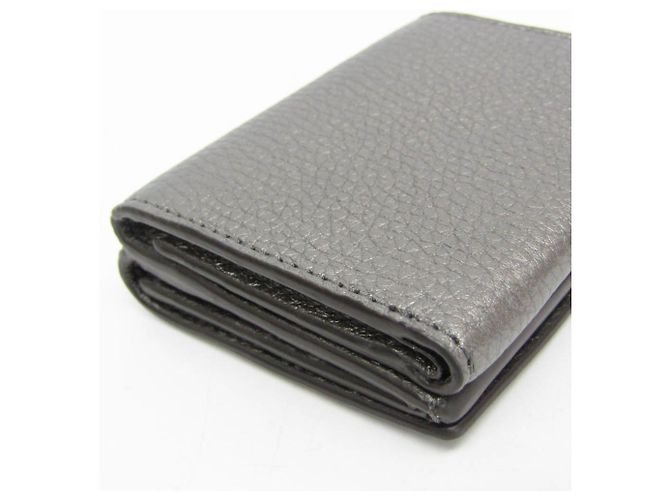 Fendi FF 7M0280 Leder Geldbörse Metallisch - Ansicht 5