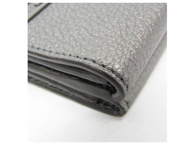 Fendi FF 7M0280 Leder Geldbörse Metallisch - Ansicht 8