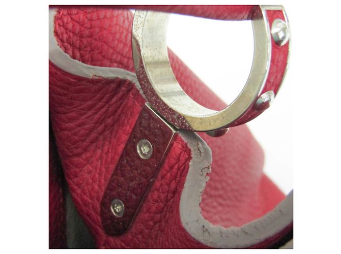 Borsa Louis Vuitton Parnassea Capucines GM Rosso - vista 11