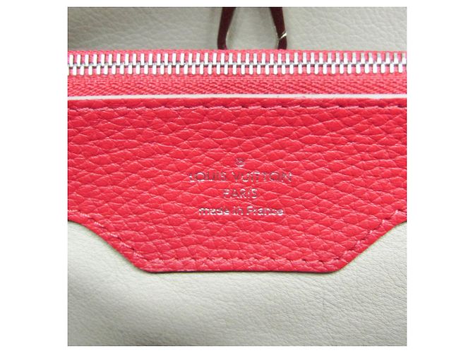 Borsa Louis Vuitton Parnassea Capucines GM Rosso - vista 16