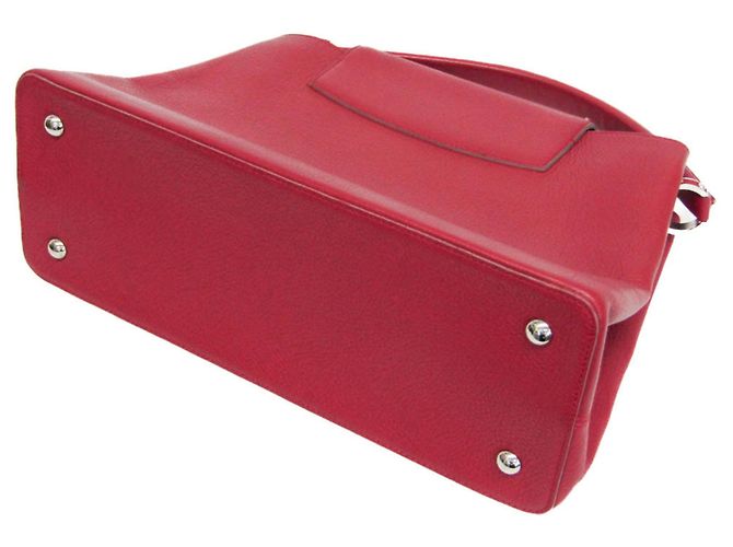 Borsa Louis Vuitton Parnassea Capucines GM Rosso - vista 2