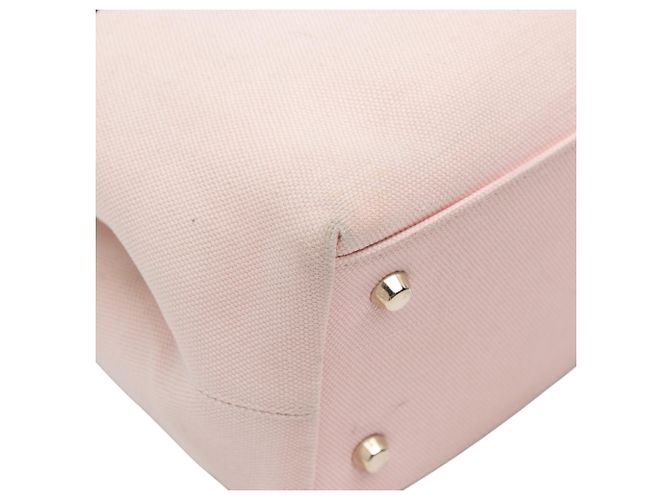 Diorissimo Borsa in Tela Stampata Floreale Rosa Edizione Limitata Media - vista 7
