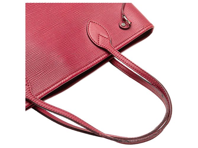 Louis Vuitton Neverfull PM in Epi rosa - vista 7