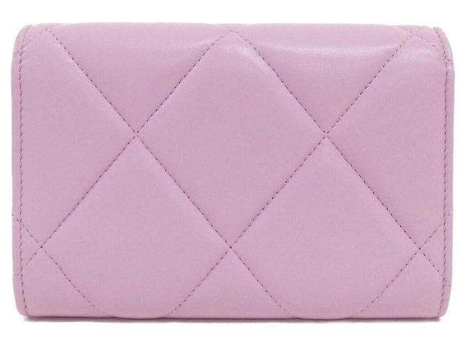 Billetera bi-fold Chanel 19 Línea AP2700 Rosa - vista 2