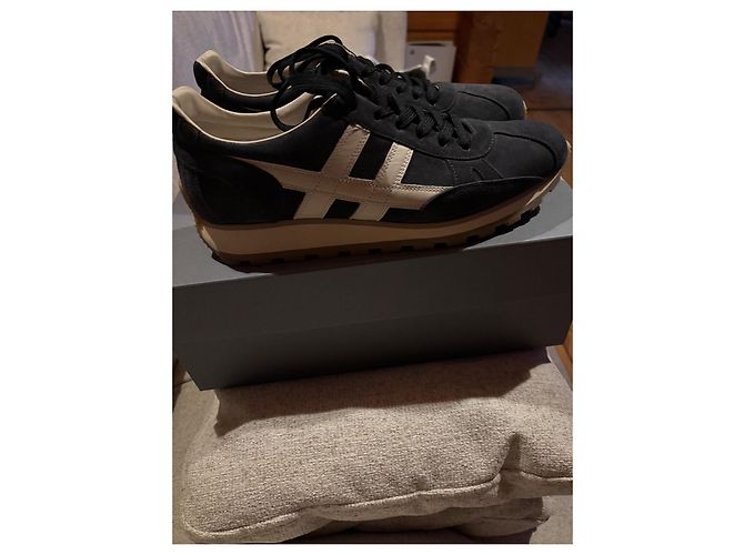 Sneakers Hogan Blu Navy Nubuck Uomo Taglia 44 - vista 2