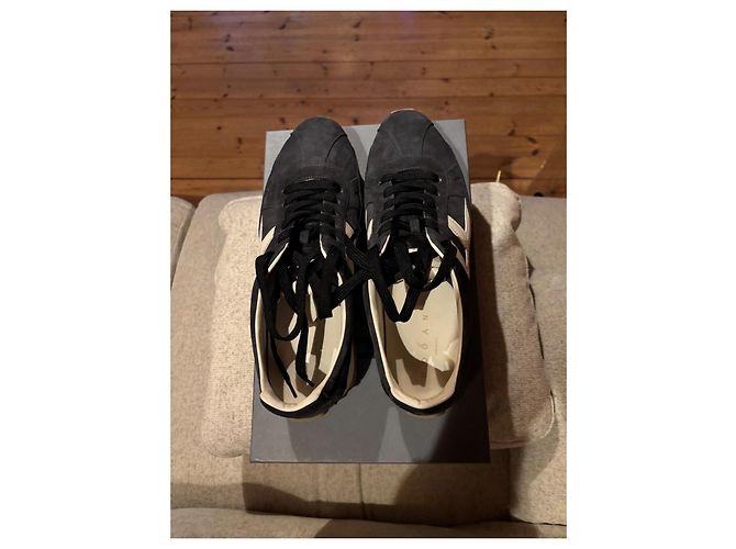 Sneakers Hogan Blu Navy Nubuck Uomo Taglia 44 - vista 5