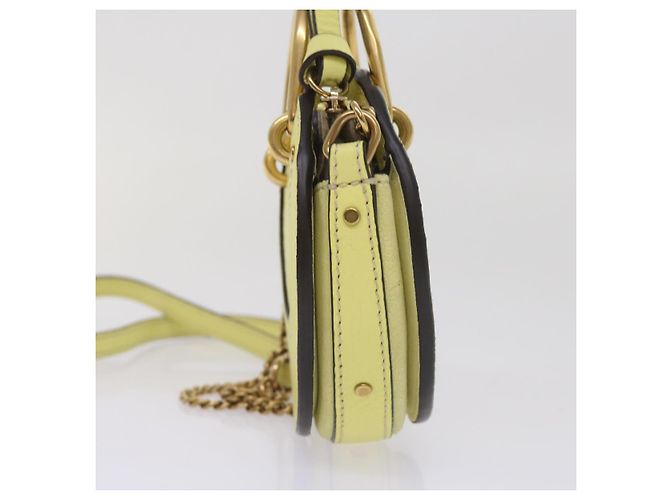 Chloé Bolsa transversal Pixie de couro e camurça pequena Chloe - vista 4