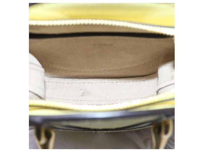 Chloé Bolsa transversal Pixie de couro e camurça pequena Chloe - vista 5