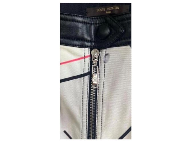 Gonna Louis Vuitton in cotone multicolore - vista 4