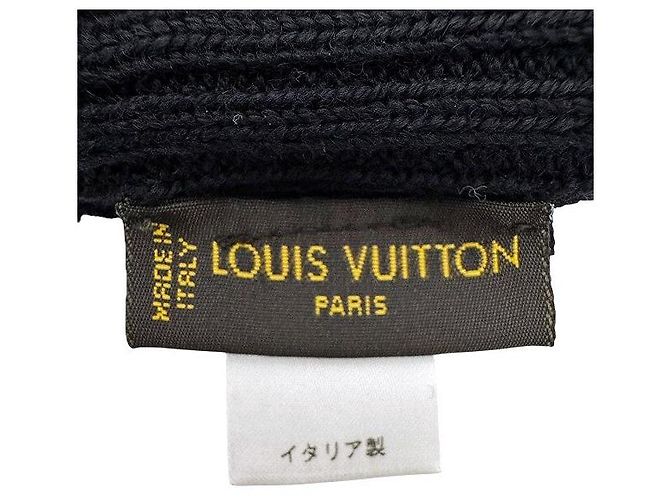 Guanti Louis Vuitton Gon Petit Damier Graphite Nero - vista 3