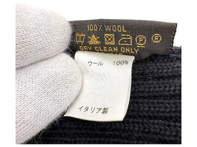 Guanti Louis Vuitton Gon Petit Damier Graphite Nero - vista 4