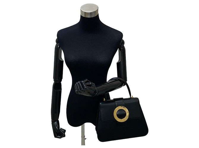Céline Sac 2 en 1 en cuir de veau Celine Noir - vista 3