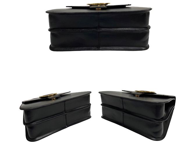 Céline Sac 2 en 1 en cuir de veau Celine Noir - vista 8