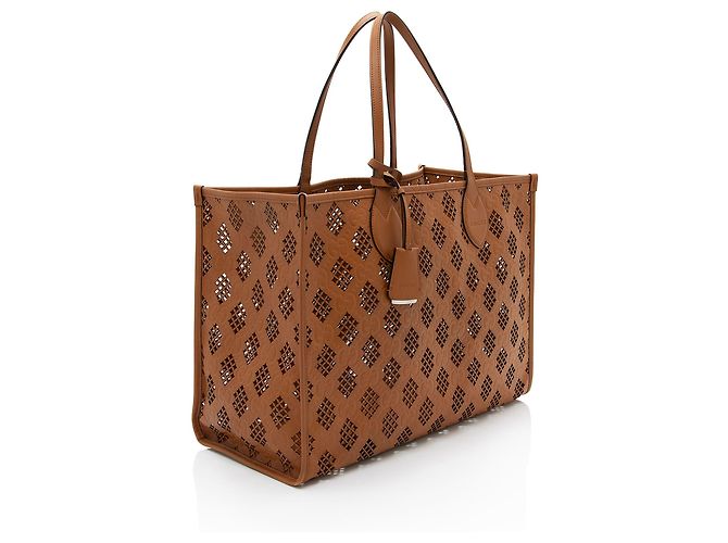 Gucci GG Prägung Kalbsleder Mittelgroße Tote mit Diamantschnitt - Ansicht 2